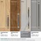 Amerock Overton 8-13/16 in 224 mm Center-to-Center Black Chrome/Brushed Gold Cabinet Pull BP36684BCRBGL - alternate 2