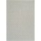 Homeroots 6' X 9' Cream and Beige Geometric Distressed Indoor Outdoor Area Rug 558769 - alternate 4