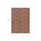 Homeroots 10' X 14' Orange Gold And Ivory Geometric Washable Indoor Outdoor Area Rug 615223 - alternate 5