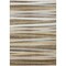 Homeroots 3' X 5' Brown Beige And Gray Striped Washable Indoor Outdoor Area Rug 597313 - alternate 5