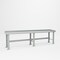 Pucel B-Series Workbench with Back and EndsTop, 24 in D x 120 in L x 34 in H, Putty B-24120-34 - alternate 1