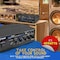 Pyle Pyle Bluetooth 5.0 Mini Home Audio Amplifier - 40W x 2 Desktop Stereo Receiver, FM, Mic Input, AUX PTA22BT - alternate 3