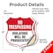 Signmission No Trespassing Shield Sign Violators Wil, 4 inch X 4 inch, Vinyl Decal, 2PK SHI-D-2PACK-4-418 - alternate 3