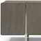 Homeroots 79in Light Gray Wood Sideboard With Four Doors 719400 - alternate 4