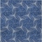 Homeroots 3' X 5' Navy Blue And Ivory Geometric Washable Indoor Outdoor Area Rug 614089 - alternate 6