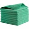 Rubbermaid Commercial Microfiber Cleaning Cloths, 12 x 12, Green, PK24 1820578 - alternate 1