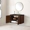 James Martin Vanities Amberly 36" Single Vanity, Mid-Century Walnut, w/ 3 CM Phantome Eclos Top 670-V36-WLT-3PHT - alternate 7