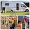 Wrightmaster 11.5 ft. Aluminum Extension Ladder with Metal Tool Suction Magnetic Strip, 330 lbs. Load Capacity ZR-257438 - alternate 4