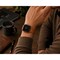 Elegani Leather Band Compatible with Apple Watch 49mm, Light Brown, Light Brown/Rose Gold/Yellow Gold Buckle OWLSPAM-LBRN-49 - alternate 3