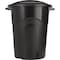 United Solutions Rough & Rugged 32 Gal. Black Trash Can with Lid TI0020 - alternate 3