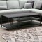 Homeroots 48" Black Steel Coffee Table With Two Shelves 520907 - alternate 4