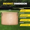 Ipower Plant Grow Bag 7 Gallon Heavy Duty Fabric Pots, 300g Thick Nonwoven, Tan 2024 Version, 6PK GLGROWBAG7X6TAN - alternate 4