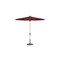 Treasure Garden 9 ft Patio Umbella, aluminum, fiberglass ribs, outdoor, Henna UM840-SS 5407 Henna - alternate 1