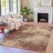 Homeroots 10' X 14' Rust And Beige Abstract Washable Indoor Outdoor Area Rug 630632 - alternate 4