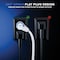 Maximm 6 Ft. 16/3 White 3-Outlet 360 Deg. Rotating Plug & USB-C Extension Cord ADW-360-C406-W - alternate 5