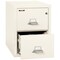 Fireking 2 Drawer, 1 Hr Fire & Impact Rated, Vertical, 31" depth Letter Ivory White 2-1831-CIW - alternate 3