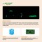 Beyond Solar Solar Bollard Light 1.8 Watt 250 Lumens Adj CCT 3000K/5000K Solar Panel 4.5Wc Lithium Battery 28WH AVS-BL015-1 - alternate 4