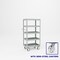 Pucel Five Shelf Heavy Duty Stock Cart, 28 in W x 18 in D x 58 3/4 in H, Gray L-1828-S - alternate 1