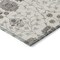 Homeroots 5' X 8' Ivory Brown And Gray Floral Washable Indoor Outdoor Area Rug 605426 - alternate 4