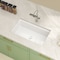Wrightmaster 33 in. Undermount Single Bowl Ceramic Workstation Kitchen Sink with Bottom Grids, Dish Drainer‌ ZOR-AWUS331910DS - alternate 6