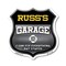 Signmission Russ's Garage I Can Fix Everything But Stupid, 12 Inch X 12 Inch, Plastic Sign SHI-P-12-490-RUSS - alternate 1