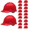 Malta Dynamics Hard Hat, Polyethylene, Ratchet, Red HHR1004-Case - alternate 1