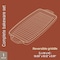 Bakkenmaster Bakken 19 in Reversible Cast Iron Griddle, Flat & Grill, Dual Burner, Pre-Seasoned, Nonstick BAKCASTGRID22 - alternate 6