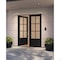 Doornmore G7506, 74.5" x 98" ( 2x36" Door) Left Hand, Mahogany SDL 6 Lite, 3/4 Lite Exterior Door G7506-SW-3696_2_LI - alternate 1