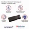 Verbatim PinStripe USB 3.2 Flash Drive, 128 GB, Black 49319 - alternate 4