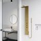 Vigo 55 in. H x 6 in. W 2-Jet Shower Panel System with Square Head & Hand Shower Wand, Matte Brushed Gold VG08012MG - alternate 4
