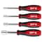 Milwaukee Tool SAE Magnetic Nut Driver Set 4pc 48-22-2544 - alternate 1