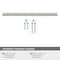 Amerock Bronx 10-1/16 in 256 mm Center-to-Center Satin Nickel Cabinet Pull BP36560G10 - alternate 3
