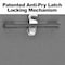 Mail Boss Locking Security Post-Mount Mailbox, Granite, USPS Approved 805922 - alternate 3