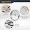 Powertec 8in CBN Grinding Wheel 320 Grit, 1-1/2in Wide, 5/8in Arbor - Sharpen HSS & Woodturning Tools 15705 - alternate 5