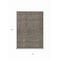 Homeroots 5' X 8' Taupe Denim Blue And Olive Green Striped Washable Indoor Outdoor Area Rug 615096 - alternate 4