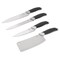 Oster Lindbergh 22 Piece Stainless Steel Cutlery Set with Storage Block in Black 143721.22 - alternate 4