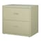 Hirsh 30" W 2 Drawer Lateral File Cabinet, Putty, A4/Legal/Letter 14954 - alternate 2