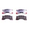 Hella Brake pad set prepared for wear warning indicator T2846 for e.g. PORSCHE 355040051 - alternate 1