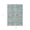 Homeroots 9' X 12' Blue And Gold Medallion Washable Indoor Outdoor Area Rug 616566 - alternate 3