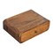 Homeroots 18" Chestnut Solid Wood Distressed One Drawer Floating Nightstand 712848 - alternate 6