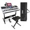 Pyle Piano Keyboard, Electric Musical Instrument, Full Size Portable Music Keyboard, Piano Keyboard 61 PKBRD6175P - alternate 1