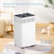 Edendirect 135 pt 6000 sq ft Commercial Dehumidifier in White with Pump Large Bucket Automatic Defrost ZR-2001EE - alternate 4