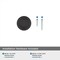 Amerock Ville 1-1/8 inch (29mm) Diameter Matte Black Cabinet Knob, 10PK 10VMP36774FB - alternate 2