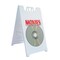 Signmission Movies, A-Frame & 2 Decals Installed, Heavy-Duty Plastic Frame SBHD-D-2436-Movies - alternate 1