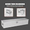 Vevor 30"x13"x9.6" Heavy Duty Aluminum Bar Tread Tool Box for Pick Up Truck Bed JL-TB19-1 - alternate 3