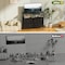 Simple Deluxe TV Stand Dresser for Bedroom Entertainment Center with 5 Fabric Drawers, Storage Organizers Units f 3A88HKCABT5TVBLK - alternate 4