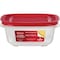 Rubbermaid Easy Find Lids 7 C. Clear Round Food Storage Container 2030330 - alternate 4