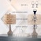 Jonathan Y Theodore 21" Rustic Farmhouse Handwoven Water Hyacinth/Resin LED Table Lamp, Brown Wood Finish, 2PK JYL4051A-SET2 - alternate 5