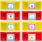 C-Line Products 3-1/2" x 2-3/4" Self-Adhesive Labeling Pockets, 25/PK, 5PK/BX, 2BX/CT 70443-BX - alternate 5