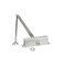 Global Door Controls Commercial ADA Grade 1 Door Closer in Aluminum with Adjustable Spring Tension - Sizes 1-4 TC201ADA-AL - alternate 5